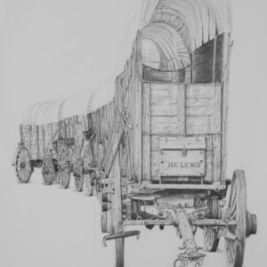 Ore Wagons (14x22, unframed)